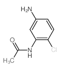 N-(5-氨基-2-氯苯基)乙酰胺结构式