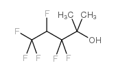 2,2,3,4,4,4-六氟-1,1-二甲基丁醇结构式