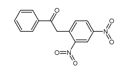 p-[1-benzoyl-1'-(2,4-dinitrophenyl)methane]结构式