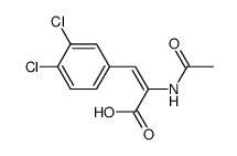 2-acetylamino-3-(3,4-dichloro-phenyl)-acrylic acid结构式