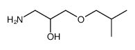 1-amino-3-isobutoxy-propan-2-ol Structure