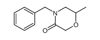 4-benzyl-6-methylmorpholin-3-one结构式