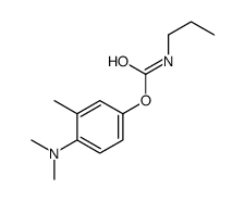 [4-(dimethylamino)-3-methylphenyl] N-propylcarbamate Structure