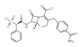 头孢磺啶结构式