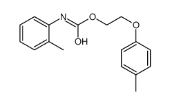2-(4-methylphenoxy)ethyl N-(2-methylphenyl)carbamate Structure