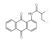 Propanamide,2,3-dichloro-N-(9,10-dihydro-9,10-dioxo-1-anthracenyl)- picture