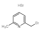 2-(Bromomethyl)-6-methylpyridine hydrobromide Structure