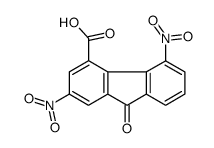 2,5-dinitro-9-oxofluorene-4-carboxylic acid Structure
