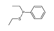 ethyl ester of ethylphenylthiophosphinic acid结构式