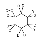 环己醇-d12结构式