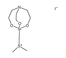 dimethyl(silatran-1-yl-methyl)sulfonium iodide结构式