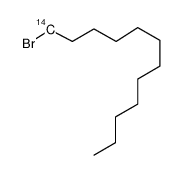 1-bromododecane, [1-14c] Structure