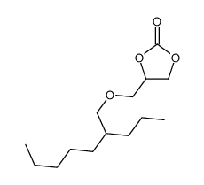 4-(2-propylheptoxymethyl)-1,3-dioxolan-2-one Structure