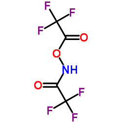 N,O-双(三氟乙酰基)羟胺结构式