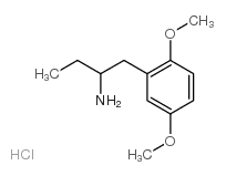 2-AMINO-1-(2,5-DIMETHOXYPHENYL)-BUTANE HYDROCHLORIDE Structure