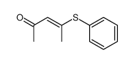 (Z)-4-phenylthiopent-3-en-2-one结构式