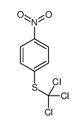 1-nitro-4-(trichloromethylsulfanyl)benzene结构式