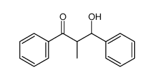 3-hydroxy-2-methyl-1,3-diphenylpropan-1-one结构式