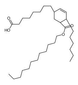 8-[(1S,4R,5S)-5-dodecoxycarbonyl-4-hexylcyclohex-2-en-1-yl]octanoic acid Structure