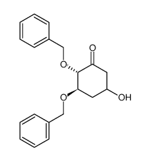 (2S,3R)-2,3-bis(benzyloxy)-5-hydroxycyclohexan-1-one结构式