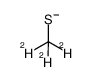 methanethiolate-d3结构式