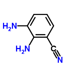 2,3-二氨基苄腈结构式