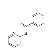 S-(pyridin-2-yl) 3-methylbenzothioate结构式