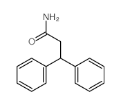 3,3-diphenylpropanamide Structure