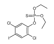 (2,5-dichloro-4-iodophenoxy)-diethoxy-sulfanylidene-λ5-phosphane Structure