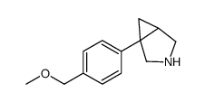 1-[4-(methoxymethyl)phenyl]-3-azabicyclo[3.1.0]hexane结构式
