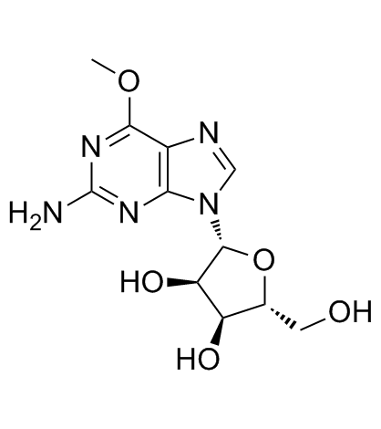 6-O-甲基鸟苷结构式