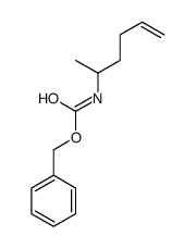 benzyl N-hex-5-en-2-ylcarbamate Structure