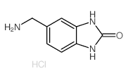 5-(氨基甲基)-1,3-二氢-2H-苯并咪唑-2-酮结构式
