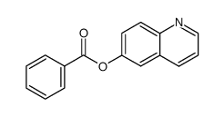 6-quinolinyl benzoate结构式