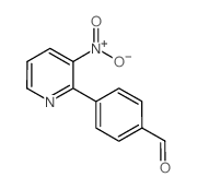 4-(3-NITRO-2-PYRIDINYL)BENZENECARBALDEHYDE结构式