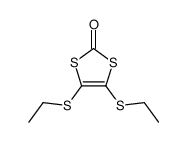 4,5-bis(ethylthio)-1,3-dithiole-2-one结构式
