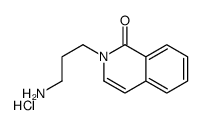 2-(3-氨基丙基)-1(2H)-异喹啉酮盐酸盐结构式