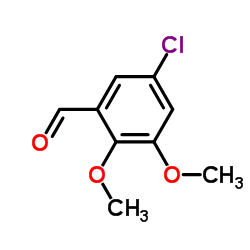 5-氯-2,3-二甲氧基苯甲醛结构式