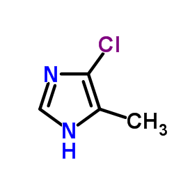 5-氯-4-甲基-1H-咪唑结构式