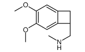 (S)-(4,5-dimethoxy-1,2-dihydrocyclobutabenzen-1-yl)-N-Methylmethanamine结构式