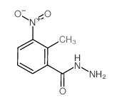 2-甲基-3-硝基苯肼结构式