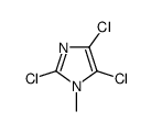 2,4,5-trichloro-1-methylimidazole结构式