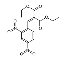 diethyl 2-[(2,4-dinitrophenyl)methylidene]propanedioate Structure
