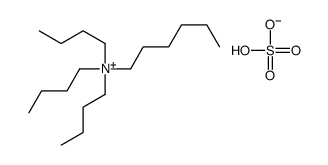hydrogen sulfate,tributyl(hexyl)azanium结构式
