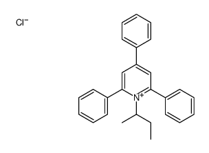 1-butan-2-yl-2,4,6-triphenylpyridin-1-ium,chloride结构式