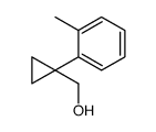 (1-邻甲苯环丙基)甲醇结构式