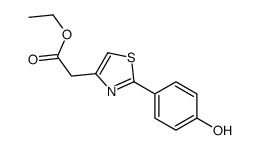 2-(2-(4-羟基苯基)噻唑-4-基)乙酸乙酯结构式