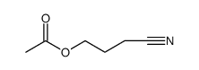 Butanenitrile, 4-(acetyloxy) Structure