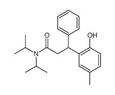 (+/-)-N,N-diisopropyl-3-(2-hydroxy-5-methylphenyl)-3-phenyl-propanamide Structure
