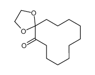 1,4-dioxaspiro[4.11]hexadecan-6-one结构式
